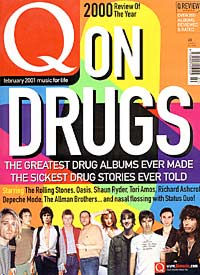 Cover of Q Magazine - February 2001